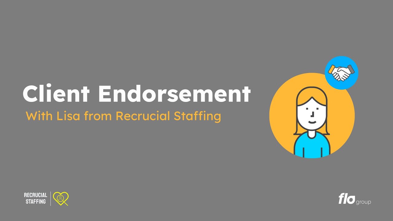 Client endorsement with Recrucial Staffing