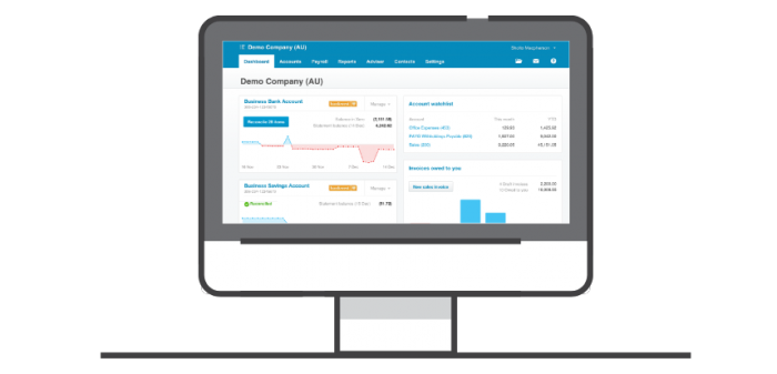 Specialist accountancy Xero screenshot