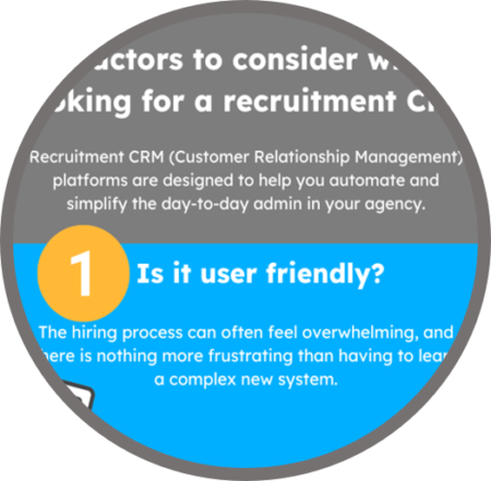 Icon 6 factors to consider CRM